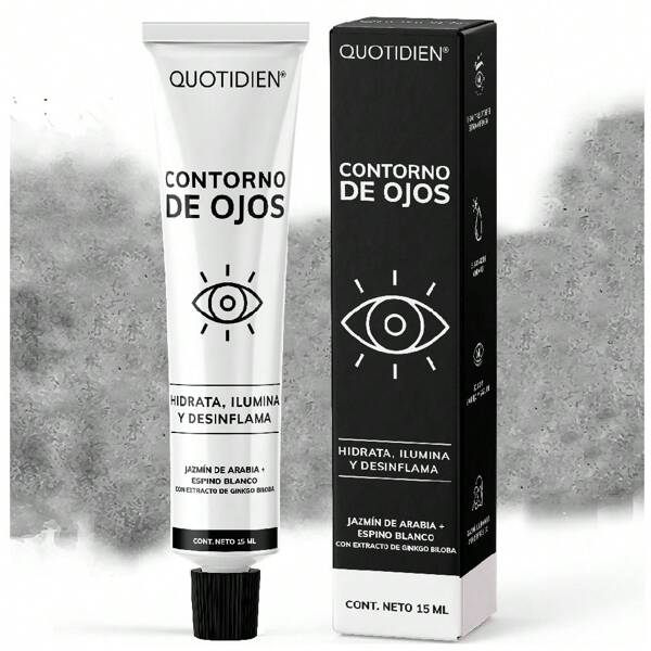 Contorno de Ojos en Gel  | Hidratación y luminosidad  | Atenúa Líneas de Expresión  | Refresca y energiza tus ojos  | Ligero y Rápida absorción  | SkinCare  | Todo Tipo de Piel | 15ml