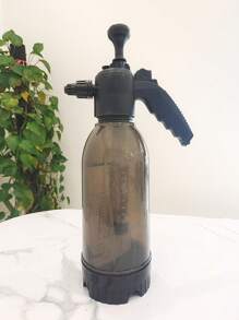 1pc2l 泡沫噴壺汽車洗車家用汽車手持噴花澆花噴霧器手動帶洩壓閥 - 黑色 - 查看 8