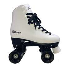 Patines Profesionales roller 4 ruedas - Blanco y Negro - Ver 2