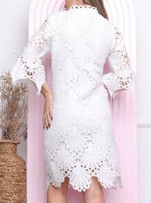 Women Dresses - trắng - Xem 4