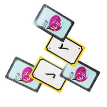 1 Peça Jogo de Cartas Giratórias Mundo, Jogo de Cartas, Jogo de Mesa, Jogo Interativo, Versão Árabe, Jogo em Grupo Multijogador, Adequado para Jogar com Família e Amigos (Cores Podem Variar)