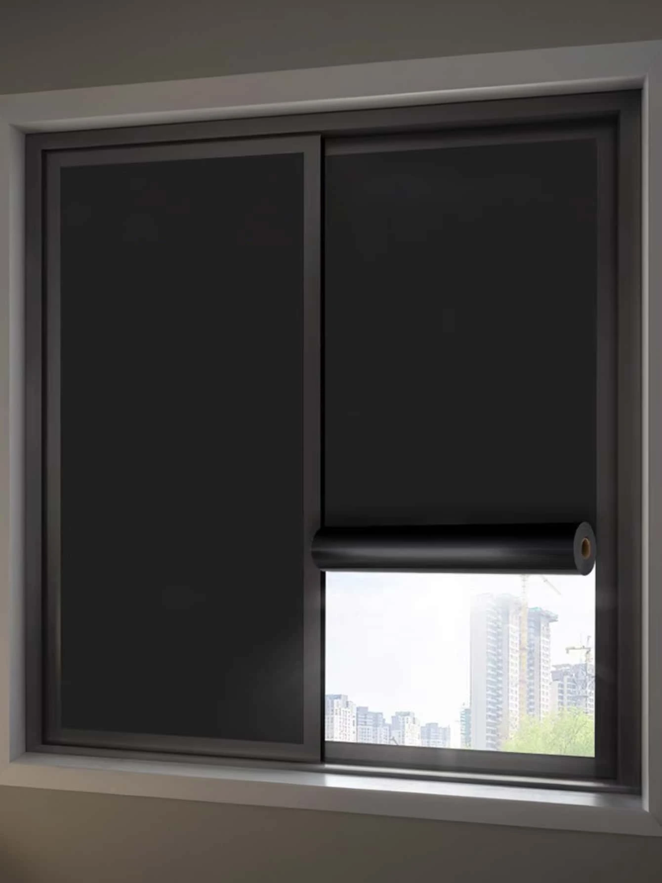 1 Roll PVC Blackout Privacy Film, UV Protection, Modern Holographic Window Sticker, Suitable For Home, Office, Kitchen Decor, Sticker, Wall Decal, Vinyl Decal, Home Decor, Spring Decor, Refresh Your Home, Rama Decor Sticker Gift, Birthday Graduation