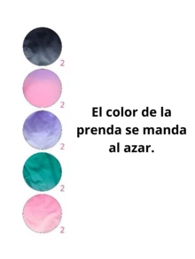 Biker deportivo bicolor unitalla color al azar BELLA MODA - Multicolor - Ver 2