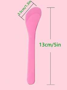 100 Miếng Dùng một lần Mini Nhựa Mỹ phẩm Xẻng Cái thìa , Pha trộn Gậy Đối với Kem dưỡng da mặt , Kem dưỡng mắt , Thuốc nhuộm tóc , DIY Mặt nạ , Bùn Pha trộn Công cụ - Nhiều màu - Xem 11