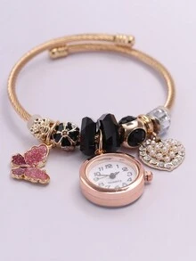 Women's Quartz Watches - 黑色 - 查看 1