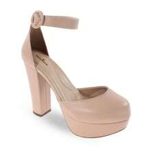 Women Heeled Sandals - 米色 - 查看 1