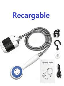 Regadera Portatil Recargable Ducha Camping - Multicolor - Ver 3