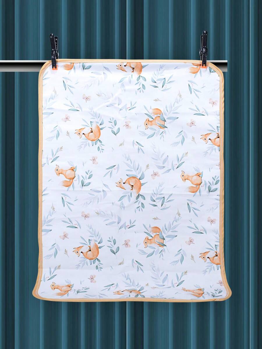 1pc Waterproof & Breathable Baby Changing Pad, Double Sided Bed Pad