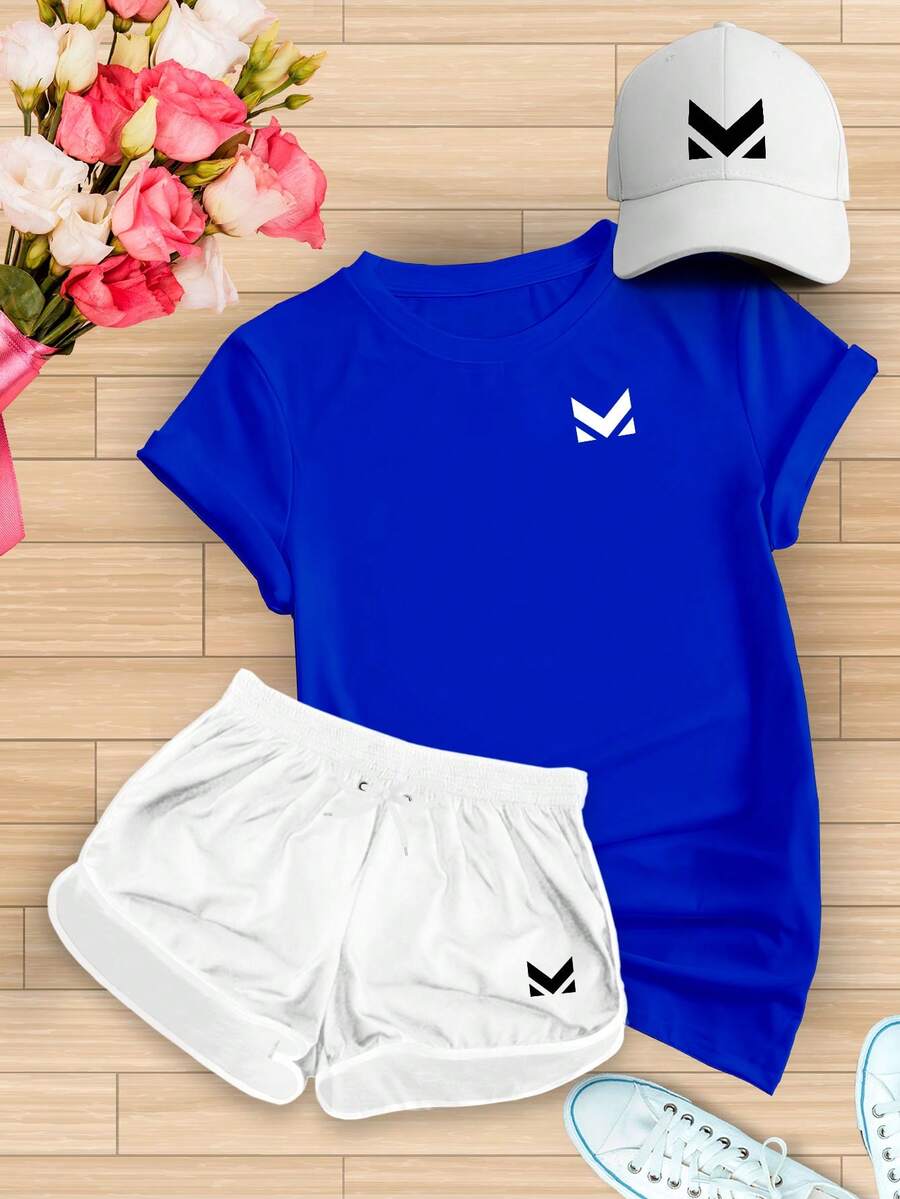 Women T-Shirts - Xanh đậm - Xem 1