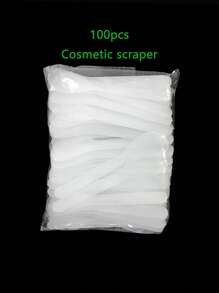 100 Miếng Dùng một lần Mini Nhựa Mỹ phẩm Xẻng Cái thìa , Pha trộn Gậy Đối với Kem dưỡng da mặt , Kem dưỡng mắt , Thuốc nhuộm tóc , DIY Mặt nạ , Bùn Pha trộn Công cụ - Nhiều màu - Xem 12