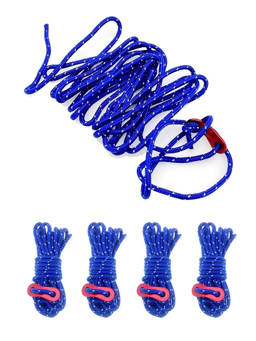 4m Ngoài trời Lều Với 0.4cm Đường kính , Nổi bật Chống gió & Phản chiếu , - Màu xanh lam - Xem 1