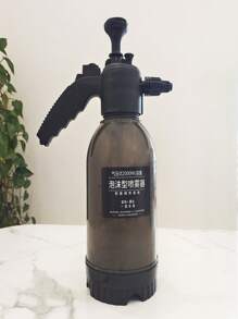 1pc2l 泡沫噴壺汽車洗車家用汽車手持噴花澆花噴霧器手動帶洩壓閥 - 黑色 - 查看 7