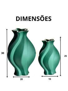 Vases - màu xanh lá - Xem 2