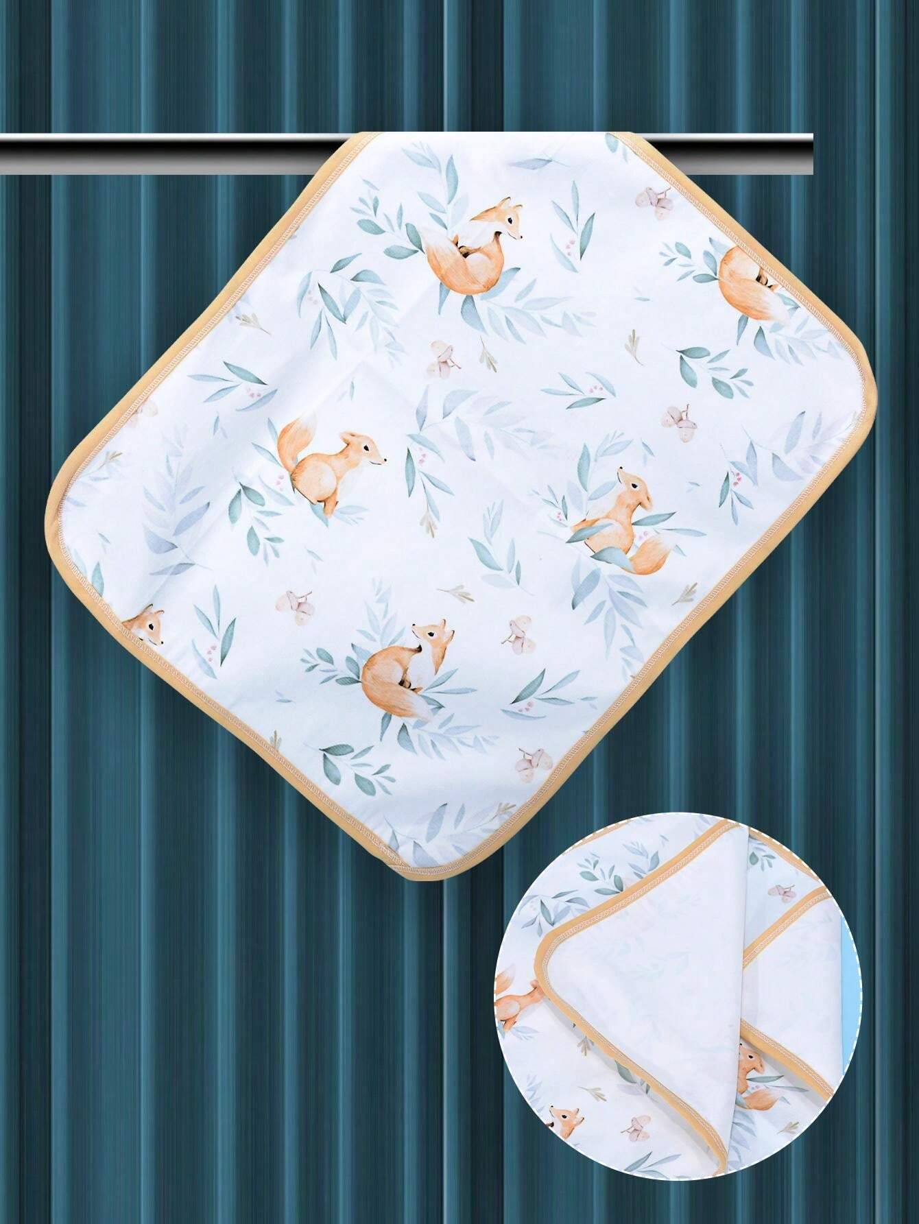 1pc Waterproof & Breathable Baby Changing Pad, Double Sided Bed Pad