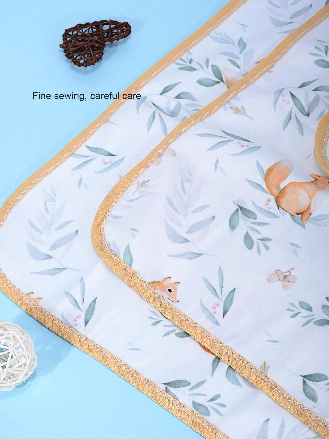 1pc Waterproof & Breathable Baby Changing Pad, Double Sided Bed Pad