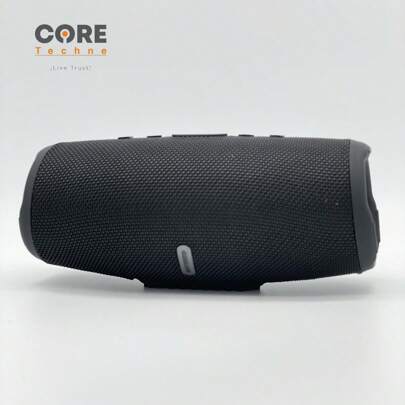 Bocina Portátil Charce5 impermeable Altavoz 10W Luces Audio rítmica RGB Bluetooth V5.2 Aux3.5plug MiniSD RadioFM