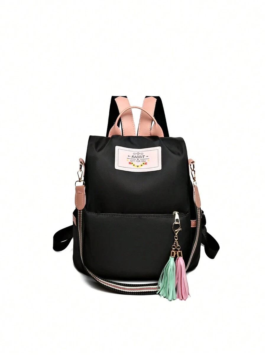 Balo vải Oxford nhỏ gọn cho nữ, Balo du lịch dung tích lớn, Thích hợp cho việc đi lại hàng ngày