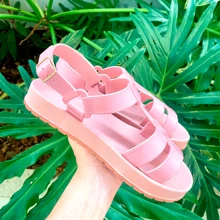 Women Flat Sandals - Rusty Rose - View 2