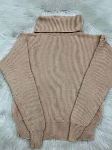 Women Sweaters - Baby Pink - View 2