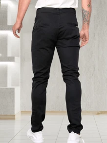 Men Shorts - 黑色 - 查看 3