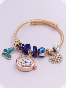 Women's Quartz Watches - 藍色 - 查看 2