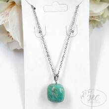 Pendant Necklaces - Vòng cổ đá Amazonite - Xem 10
