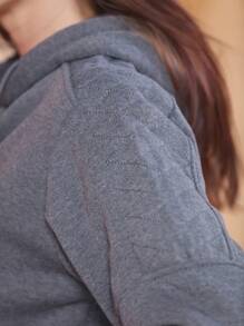 Women Winter Coats - Màu xám đen - Xem 6