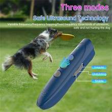 Detenga El Ladrido No Deseado Instantáneamente Con Este Dispositivo Automático De Repelente Ultrasónico Para Perros - Azul - Ver 4
