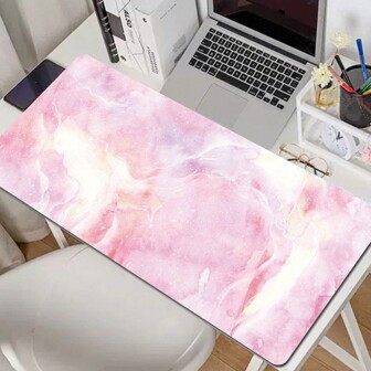 1pc Large & Thickened Mouse Pad For Computer Gaming Desk With Anti-Slip Rubber Edge Desk Accessories Office Supplies Office Office Desk Accessories Mousepad Mouse Pad For Desk