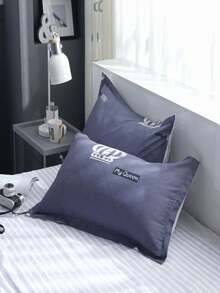 Polyester Nhuộm Giường đơn Vỏ gối Với Hoạt động In ấn - Nhiều màu - Xem 1