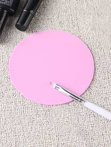 Silicone Washable Nail Practice Mat Manicure Liquid Tips Hand Rests Advanced Silicone Foldable Nail Practice Pad Table Mat Learning Tool - Multicolor - View 5