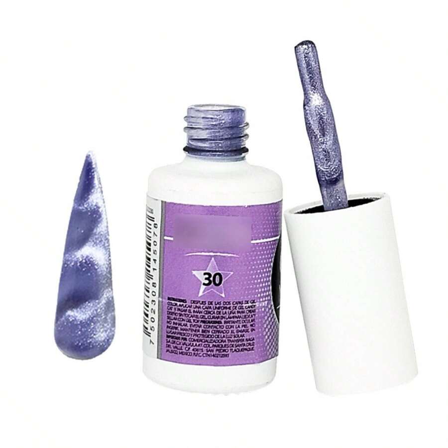 Esmalte efecto Ojo de Gato GC NAILS 12ml gel semipermanente para uñas 1pz - Púrpura polvoriento - Ver 1