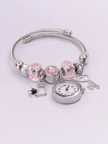 Women's Quartz Watches - Hồng - Xem 3