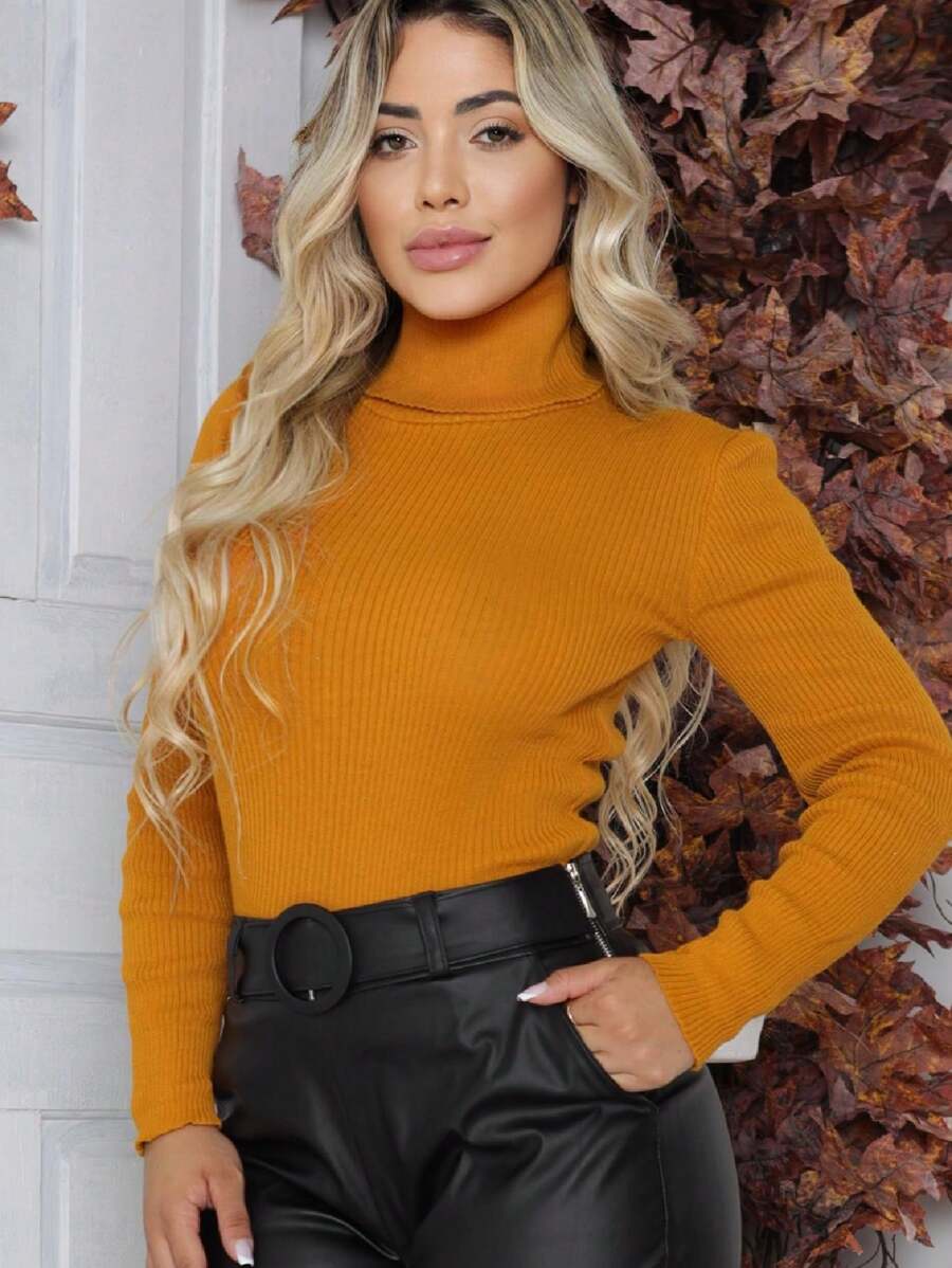 Women Sweaters - Lạc đà - Xem 1