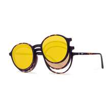 Lentes con Clip On Solar Polarizado Intercambiable 2 en 1 Armazón para graduar y Clips Magnéticos Intercambiables. Modelo Zao. - Multicolor - Ver 4