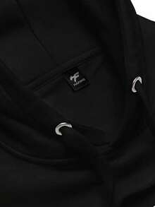Men Hoodies - 紫紅色 - 查看 2
