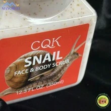 Tarro Exfoliante Corporal Facial Wokali Aromas A Eleccion ,Exfoliante Facial Y Corporal Hidrata Aclara Manchas Arrugas,ACNE,PIEL,Deja la piel lisa, suave y radiante - CARACOL - Ver 2