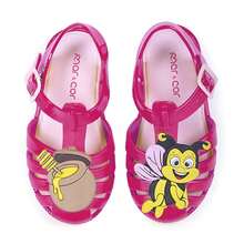 Mar&Cor Kids Flat Sandals - 玫紅色 - 查看 2