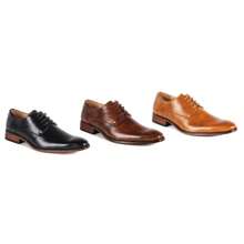Signature Men's Plain Toe Dress Shoes - Màu nâu Sô-cô-la - Xem 7