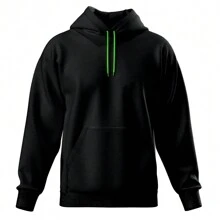 Men Sweatshirts - Black - View 4