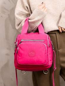 Women Crossbody - Màu Hồng Tươi - Xem 2