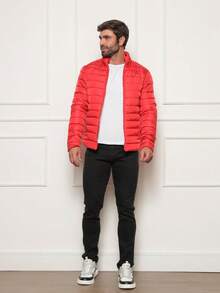 Men Jackets & Coats - Red - View 6