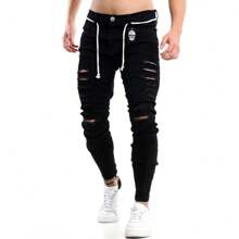 Men Pants - màu đen - Xem 3