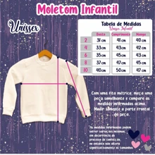 Blusa de Moletom Adulto ou Infantil - Tal Mãe Tal Filha - Coração Animal Print - Branco - Visão 3