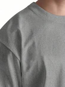 Camiseta Basica Lua e Sol Eclipse Algodao Camisa Gola Redonda IPJ1