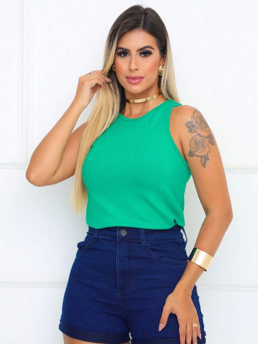 Women T-Shirts - màu xanh lá - Xem 1