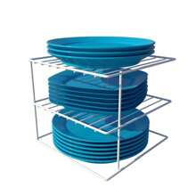 Stackable Can Rack Organizer - Weiss - Übersicht 3