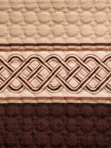 Home Elephant Light Double Coffee Duvet Two Views Arona - Coffee Brown - View 6