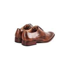 Signature Men's Plain Toe Dress Shoes - Màu nâu Sô-cô-la - Xem 4