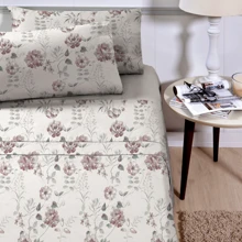 Sheet Sets With Pillowcases - Rượu hoa - Xem 1